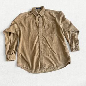 Vintage Fengrun Tan Corduroy Shirt
